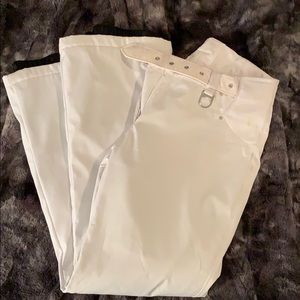 Metropolis white ski pants size 4